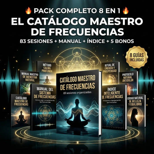 Catálogo Maestro de Frecuencias – Sistema Completo de Bienestar Sonoro